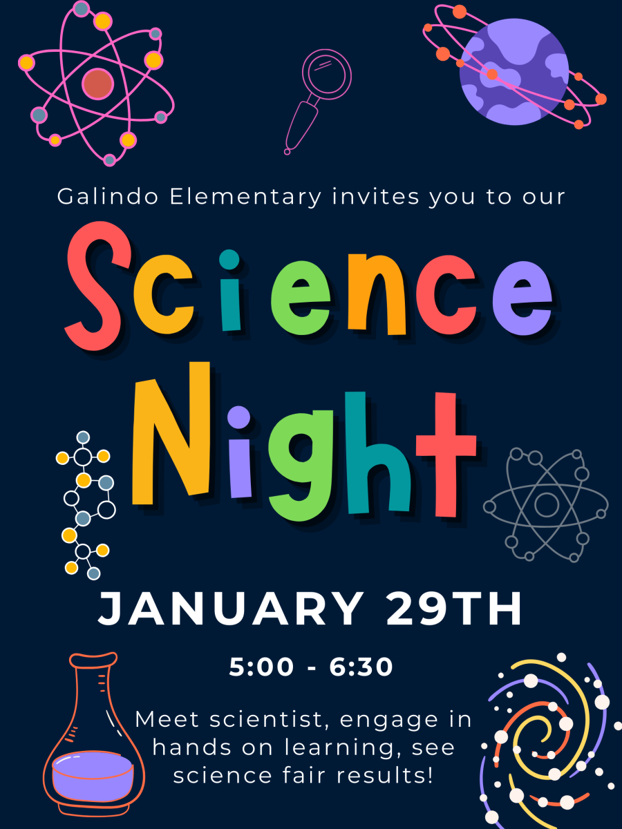 Flyer about science night